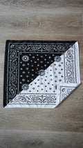 Black and White Bandana